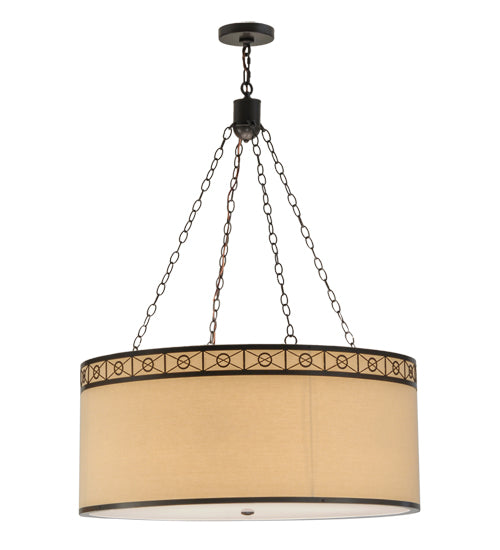 Meyda Tiffany Cilindro 150293 Pendant Light - Timeless Bronze