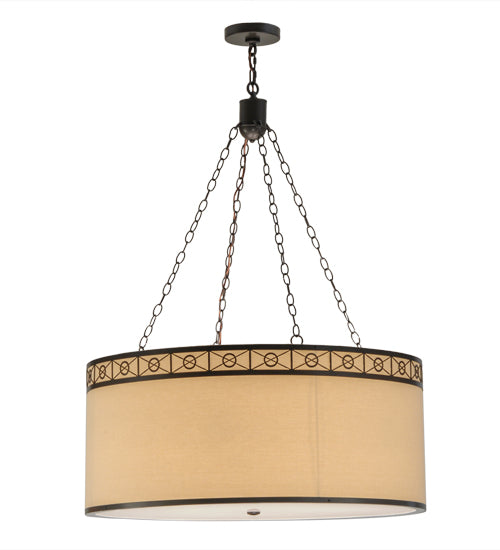 Meyda Tiffany Cilindro 150293 Pendant Light - Timeless Bronze