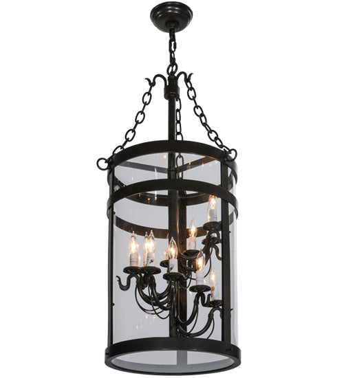 Meyda Tiffany Cilindro 150323 Pendant Light - Timeless Bronze