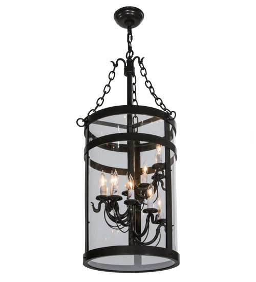 Meyda Tiffany Cilindro 150323 Pendant Light - Timeless Bronze
