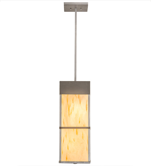 Meyda Tiffany Kyoto 15036 Pendant Light - Satin Stainless Steel