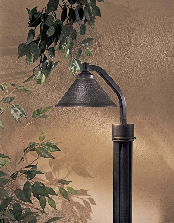 Minka-Lavery Lighting 8106-A138 Kirkham One Light Post Mount Outdoor Bronze / Dark