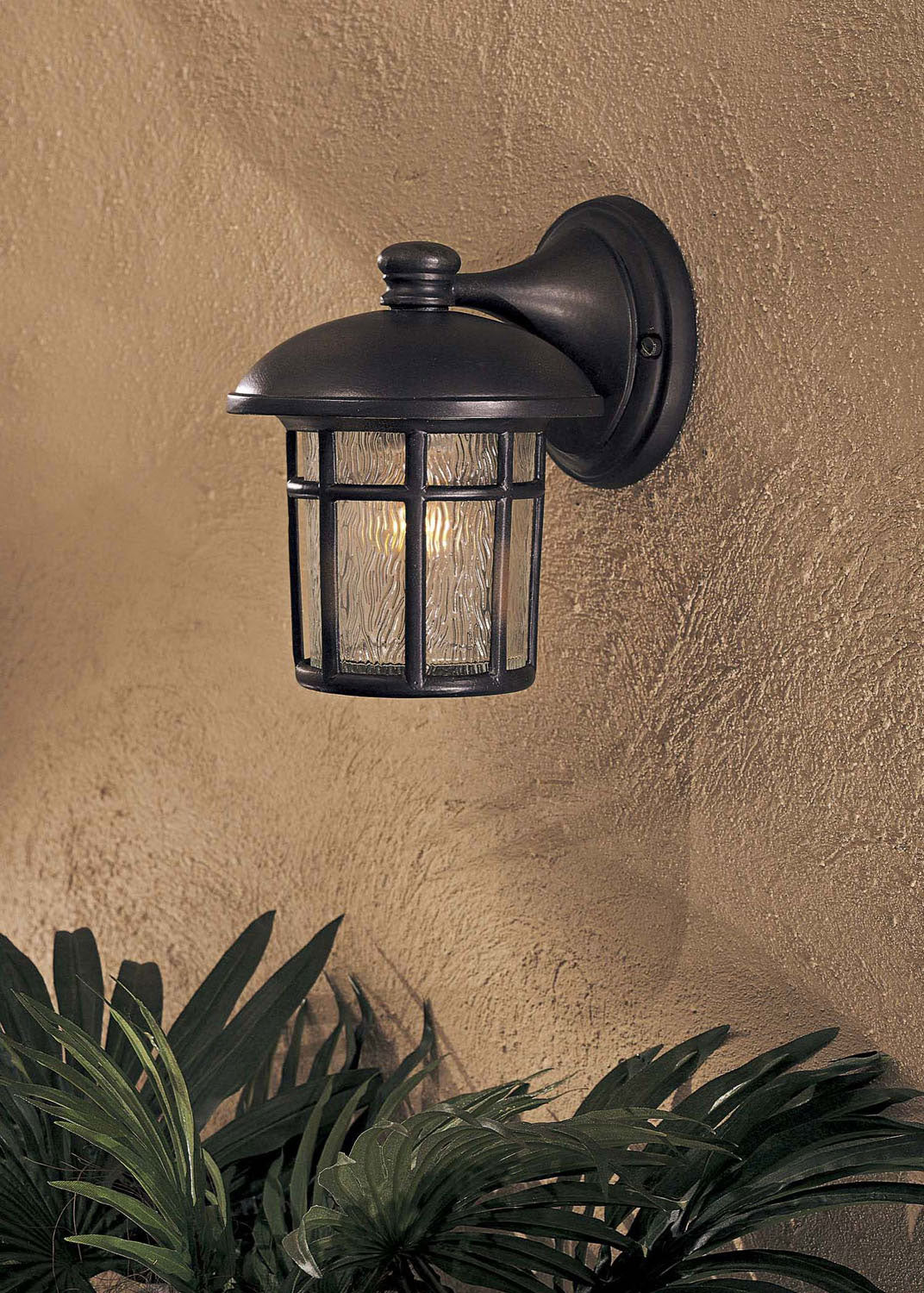 Minka-Lavery Lighting 8251-94 Cranston One Light Wall Mount Outdoor Bronze / Dark