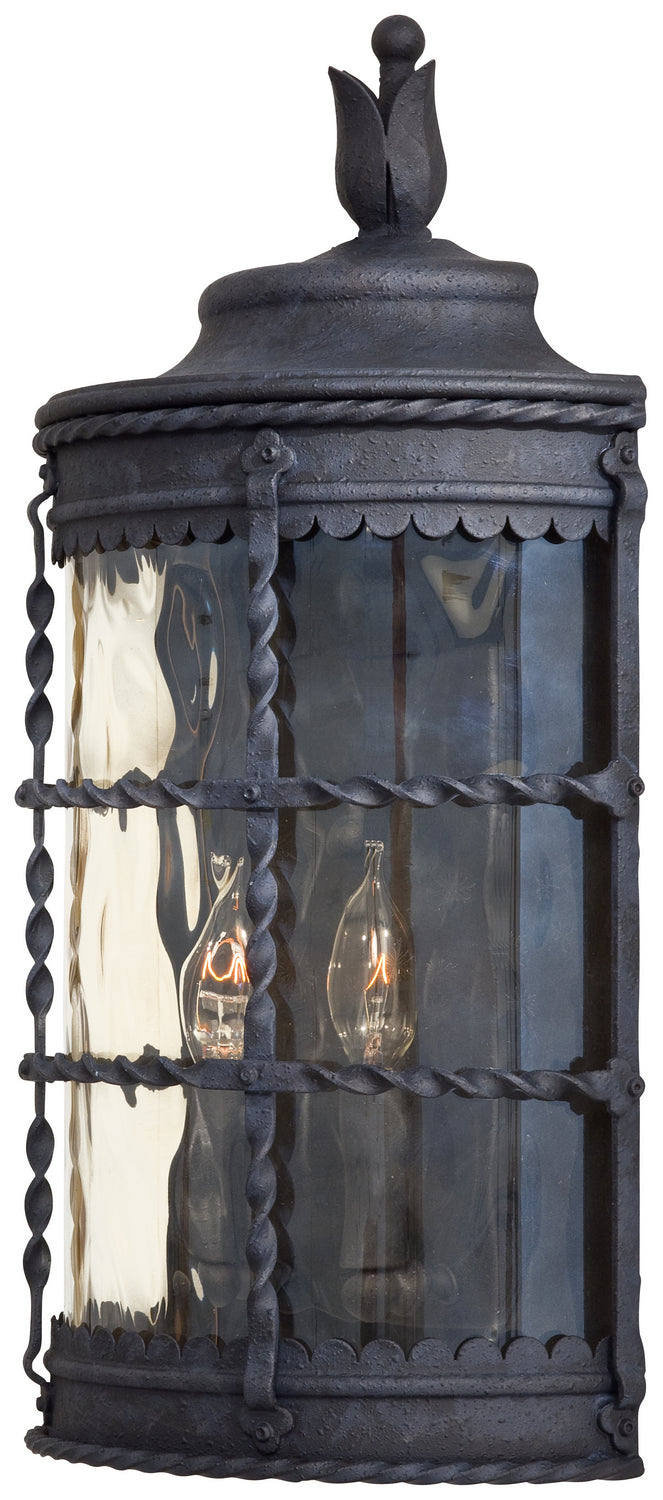 Minka-Lavery Lighting 8887-A39 Mallorca Two Light Pocket Lantern Outdoor Bronze / Dark