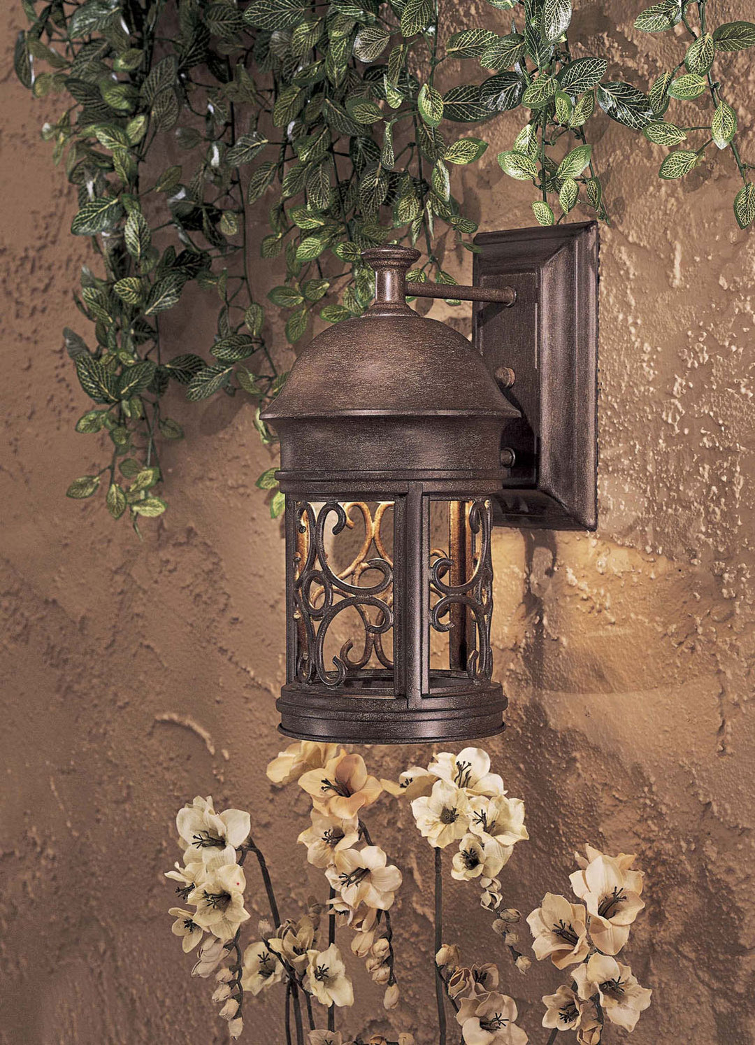 Minka-Lavery Lighting 8281-A61 Sage Ridge One Light Wall Mount Outdoor Bronze / Dark