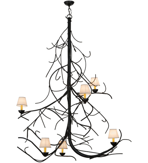 Meyda Tiffany Winter Solstice 150694 Chandelier Light - Antique Copper