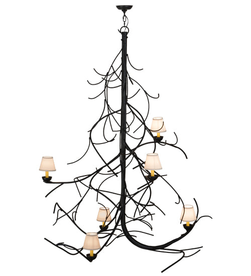 Meyda Tiffany Winter Solstice 150694 Chandelier Light - Antique Copper