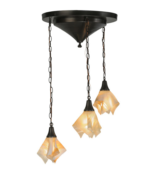 Meyda Tiffany Metro 150717 Pendant Light - Craftsman Brown