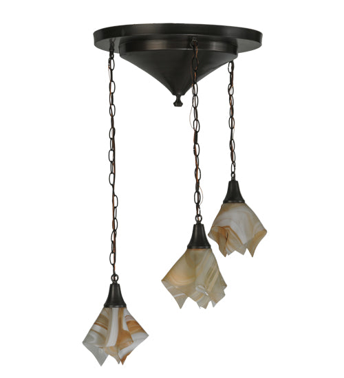 Meyda Tiffany Metro 150717 Pendant Light - Craftsman Brown