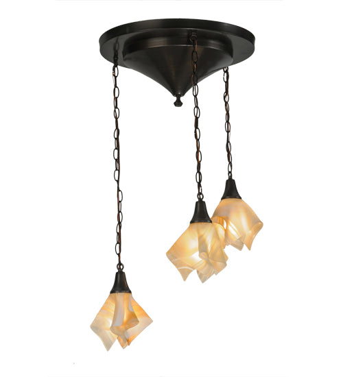 Meyda Tiffany Metro 150717 Pendant Light - Craftsman Brown