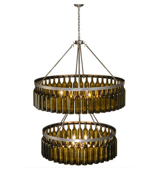 Meyda Tiffany Tuscan Vineyard 150900 Chandelier Light - Steel