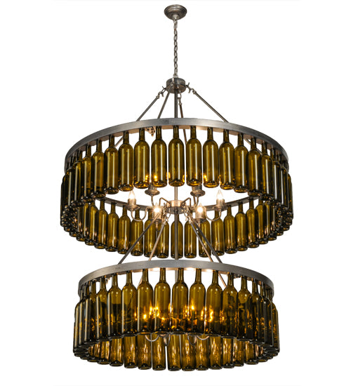 Meyda Tiffany Tuscan Vineyard 150900 Chandelier Light - Steel