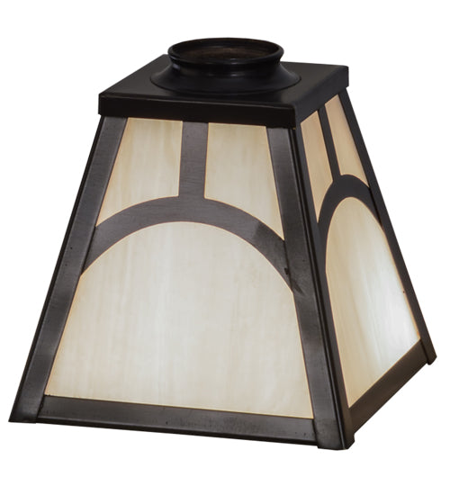 Meyda Tiffany Lighting 151020 Mission Shade Lamp Shade Bronze / Dark