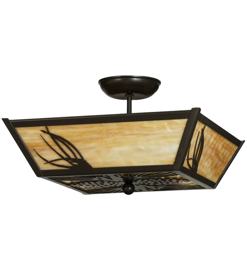 Meyda Tiffany Mountain Pine 151038 Ceiling Light - Timeless Bronze