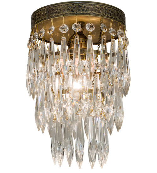 Meyda Tiffany Finnimore 151126 Ceiling Light - Antique Brass