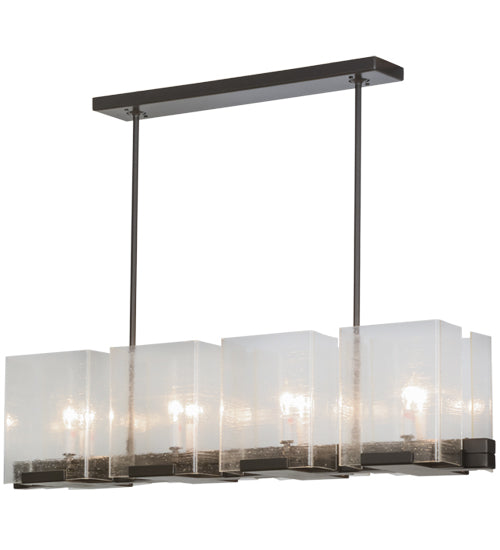 Meyda Tiffany Ice Cube 151139 Pendant Light - Timeless Bronze