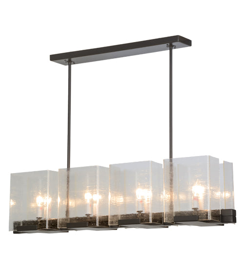 Meyda Tiffany Ice Cube 151139 Pendant Light - Timeless Bronze