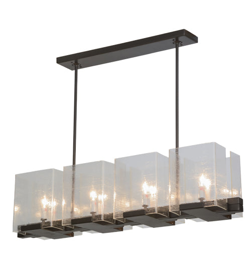 Meyda Tiffany Ice Cube 151139 Pendant Light - Timeless Bronze