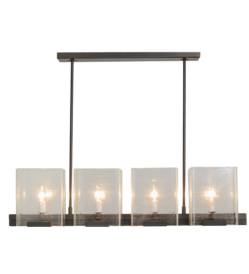 Meyda Tiffany Ice Cube 151139 Pendant Light - Timeless Bronze