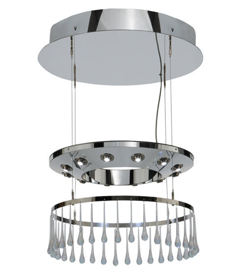 Meyda Tiffany Close Encounters 151185 Pendant Light - Chrome