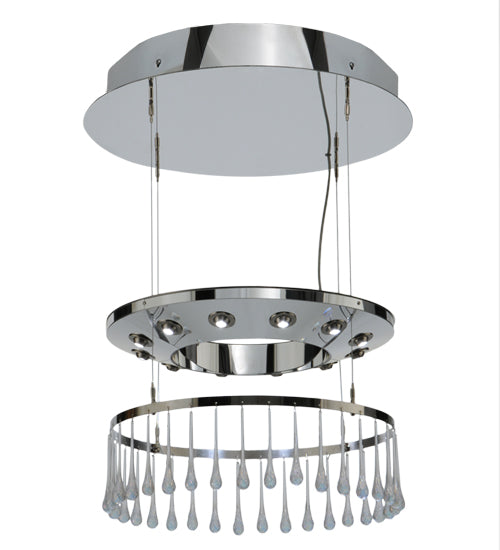 Meyda Tiffany Close Encounters 151185 Pendant Light - Chrome