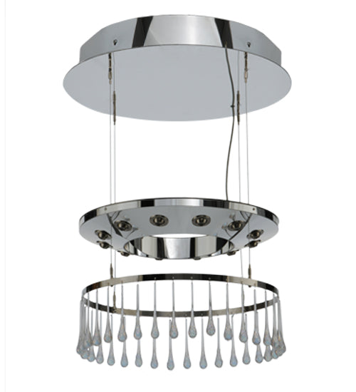 Meyda Tiffany Close Encounters 151185 Pendant Light - Chrome