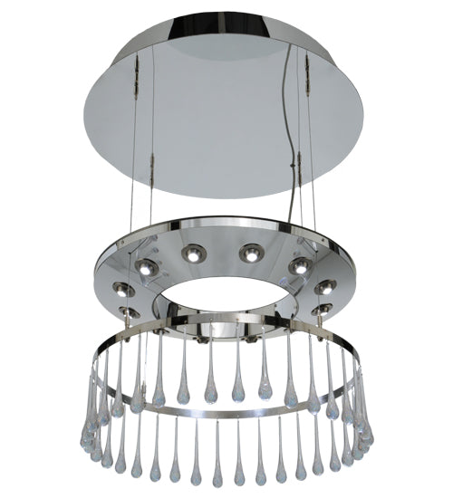 Meyda Tiffany Close Encounters 151185 Pendant Light - Chrome