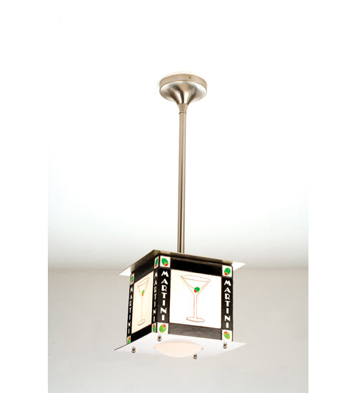 Meyda Tiffany Martini 15120 Pendant Light - Pewter