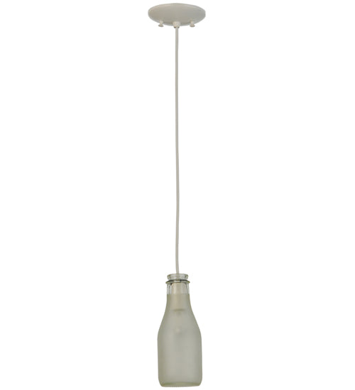 Meyda Tiffany Milk Bottle 151223 Pendant Light - Nickel