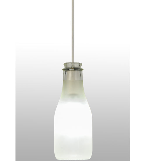 Meyda Tiffany Milk Bottle 151223 Pendant Light - Nickel