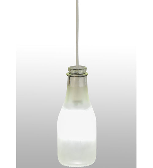 Meyda Tiffany Milk Bottle 151223 Pendant Light - Nickel