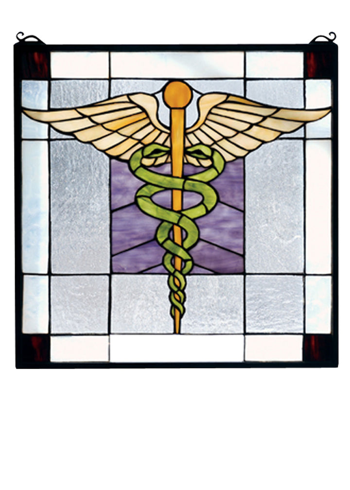 Meyda Tiffany Lighting 81519 Medical Window Mirror Multicolored