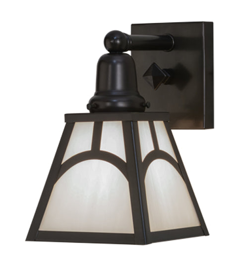 Meyda Tiffany Mission 151261 Wall Light - Craftsman Brown