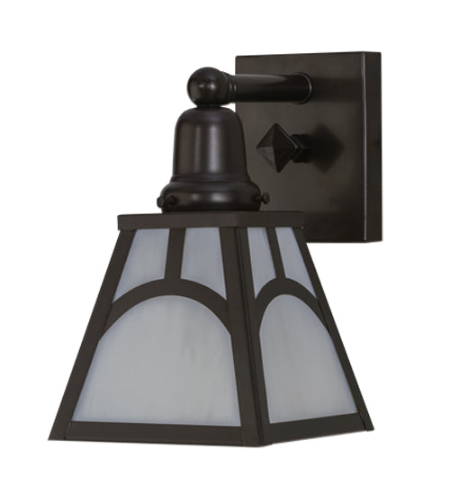 Meyda Tiffany Mission 151261 Wall Light - Craftsman Brown