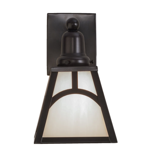 Meyda Tiffany Mission 151261 Wall Light - Craftsman Brown