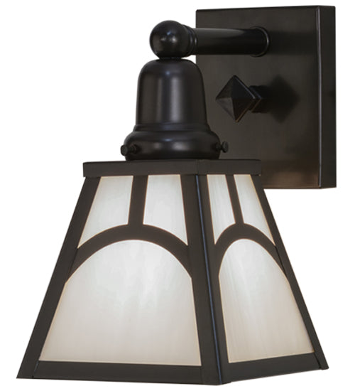 Meyda Tiffany Mission 151261 Wall Light - Craftsman Brown