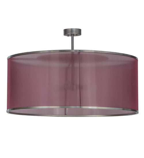 Meyda Tiffany Cilindro 151325 Pendant Light - Nickel