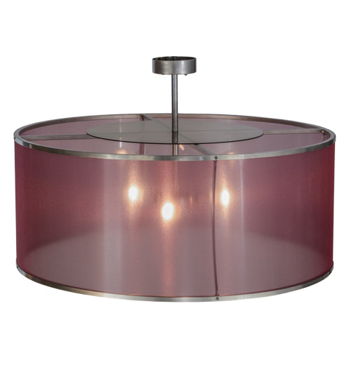 Meyda Tiffany Cilindro 151325 Pendant Light - Nickel