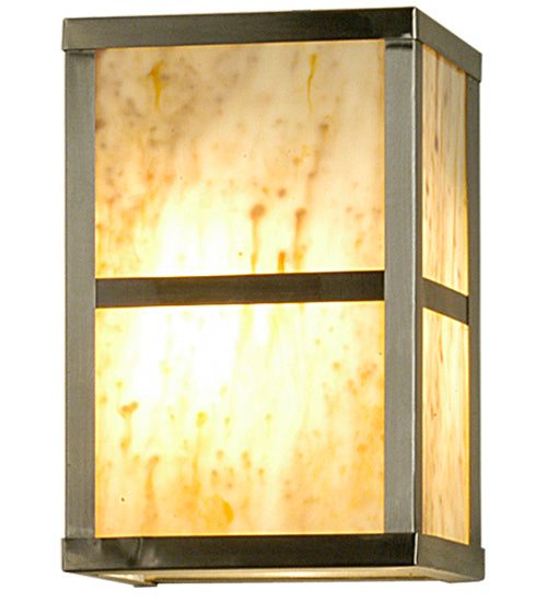 Meyda Tiffany Kyoto 15140 Wall Light - Satin Stainless Steel