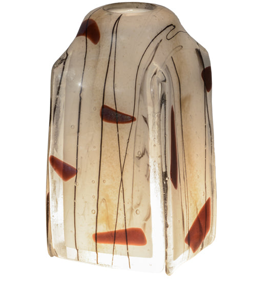 Meyda Tiffany Lighting 151435 Metro Fusion Shade Lamp Shade Multicolored