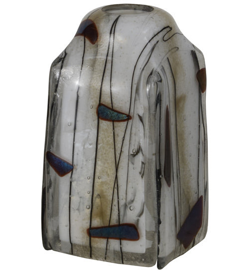 Meyda Tiffany Lighting 151435 Metro Fusion Shade Lamp Shade Multicolored