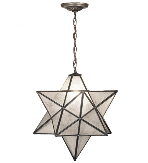 Meyda Tiffany Moravian Star 15151 Pendant Light - Antique