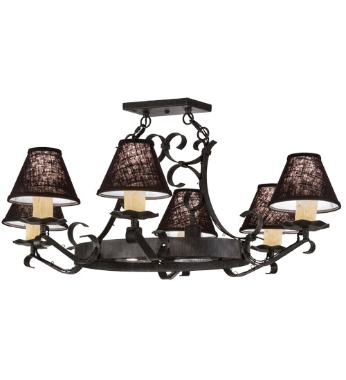 Meyda Tiffany Handforged 151539 Pendant Light - Rust