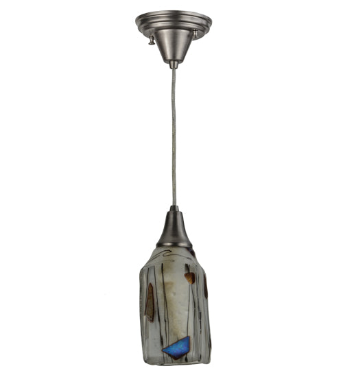 Meyda Tiffany Metro Fusion 151587 Pendant Light - Brushed Nickel
