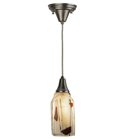 Meyda Tiffany Metro Fusion 151587 Pendant Light - Brushed Nickel