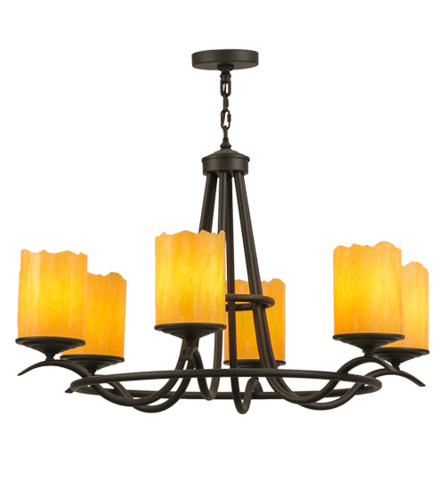 Meyda Tiffany Octavia 151693 Chandelier Light - Custom,Oil Rubbed Bronze