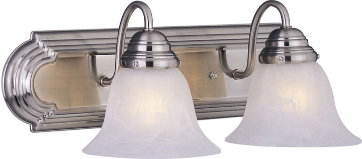 Maxim Essentials - 801x 8012MRSN Bath Vanity Light 18 in. wide - Satin Nickel