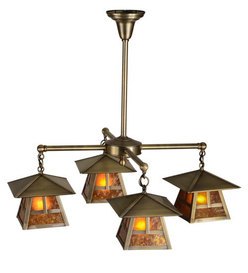 Meyda Tiffany Stillwater 151753 Chandelier Light - Antique