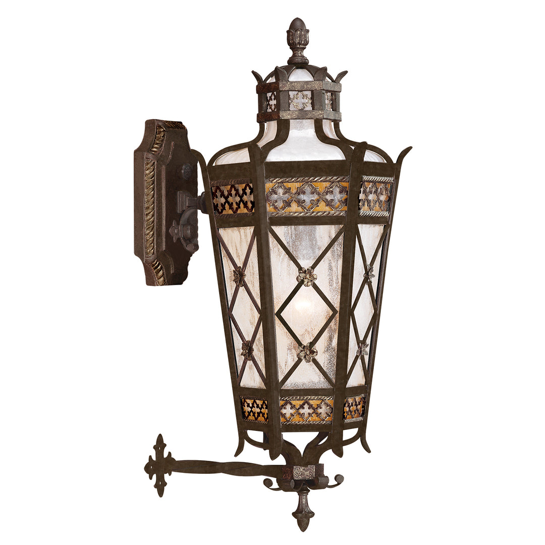 Fine Art Lighting 404381ST Chateau Outdoor One Light Outdoor Wall Mount Outdoor Bronze / Dark