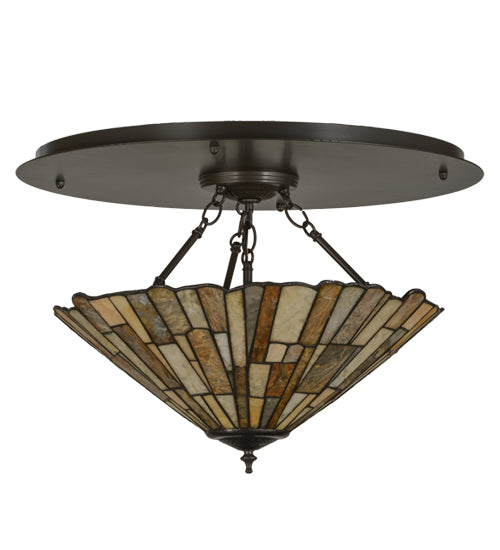 Meyda Tiffany Delta 151905 Ceiling Light - Timeless Bronze